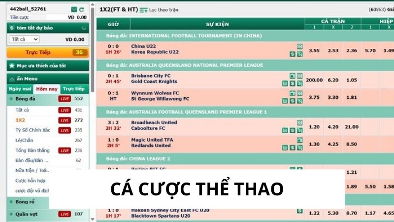 Cá cược thể thao